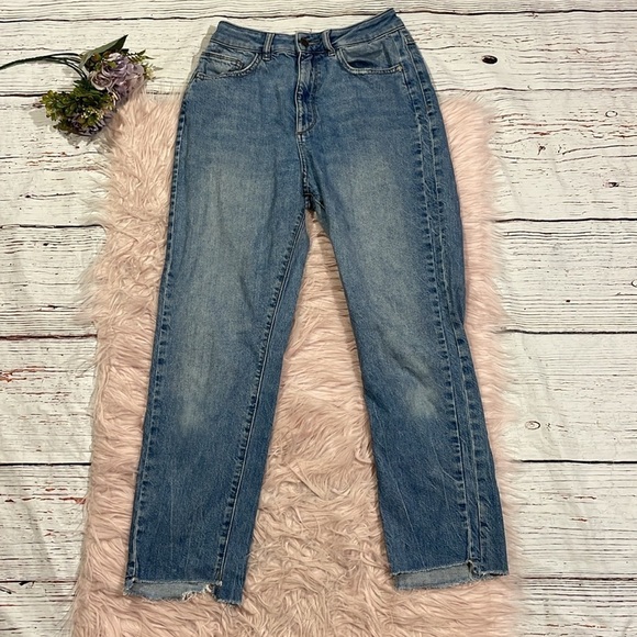 DL1961 Susie High Waist Tapered Crop Slim Jeans In Addison - Picture 2 of 11